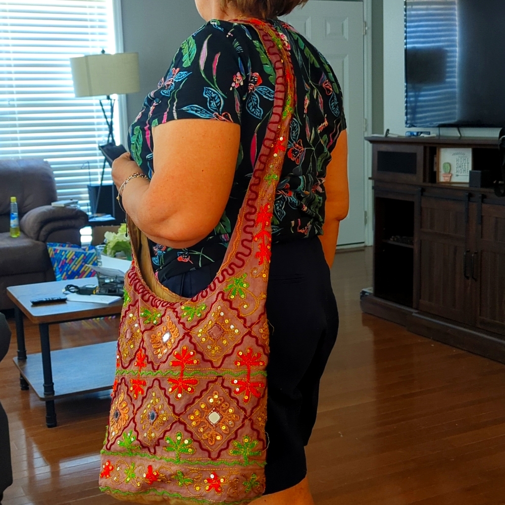 Brown handbag